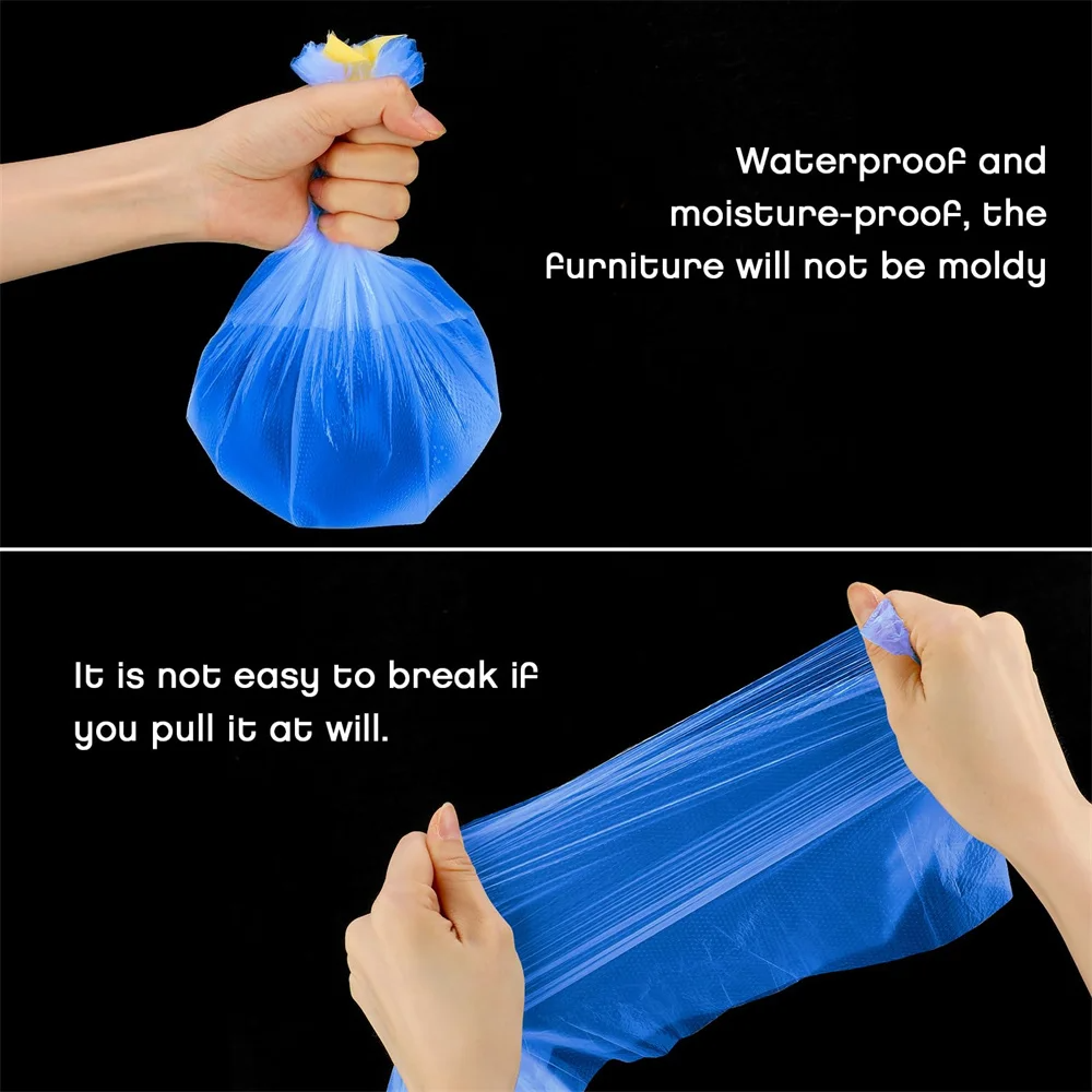 Universal Plastic Sheet Roll For Car Overspray Masking Film Single Sided
