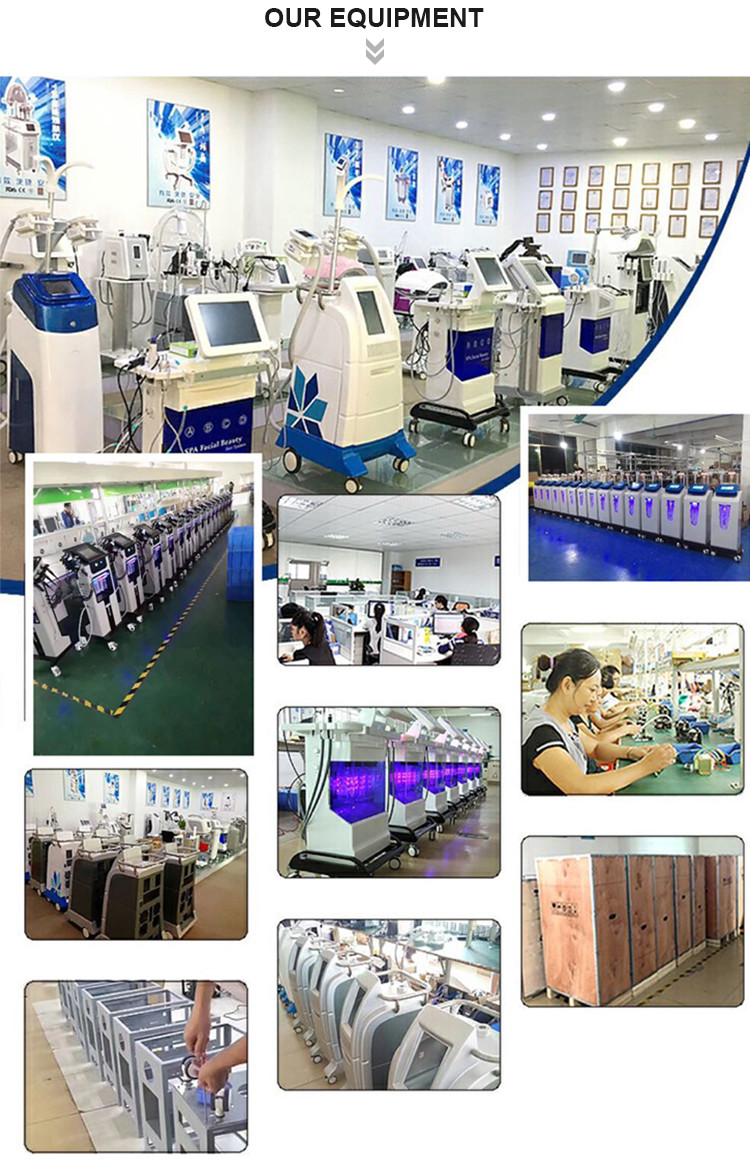 RF Slimming Machine 4 Roller Heads Cavitation Vacuum Body Massage