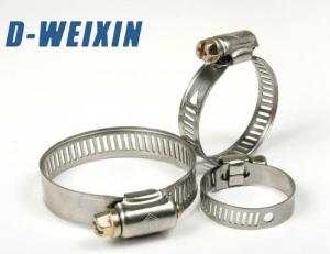 China D-WEIXIN American Type Worm Drive Hose Clamp wholesale