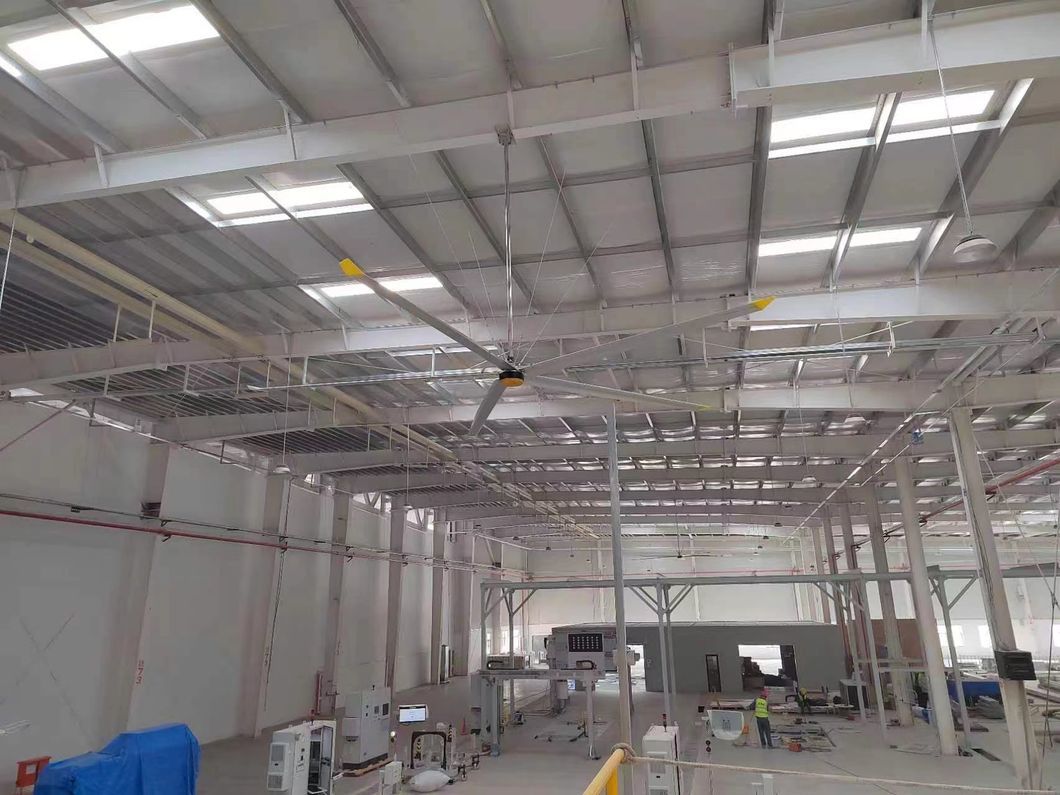 Giant Size Power Big Ass Fan Air Cooling Ventilation Hvls Large Industrial Ceiling Fan