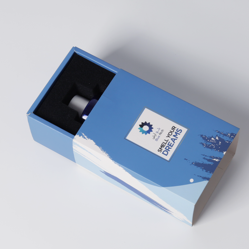 Custom Logo Retail Drawer Box Cosmetic Packaging Paper Boxes Empty with Insert