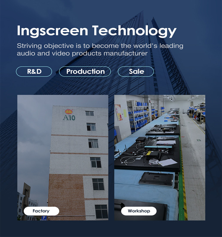85 Inch Ingscreen Interactive Flat Panel School Interactive Teaching Board
