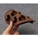 OEM Love Shape Food Grade Silicone Biscuit Mold