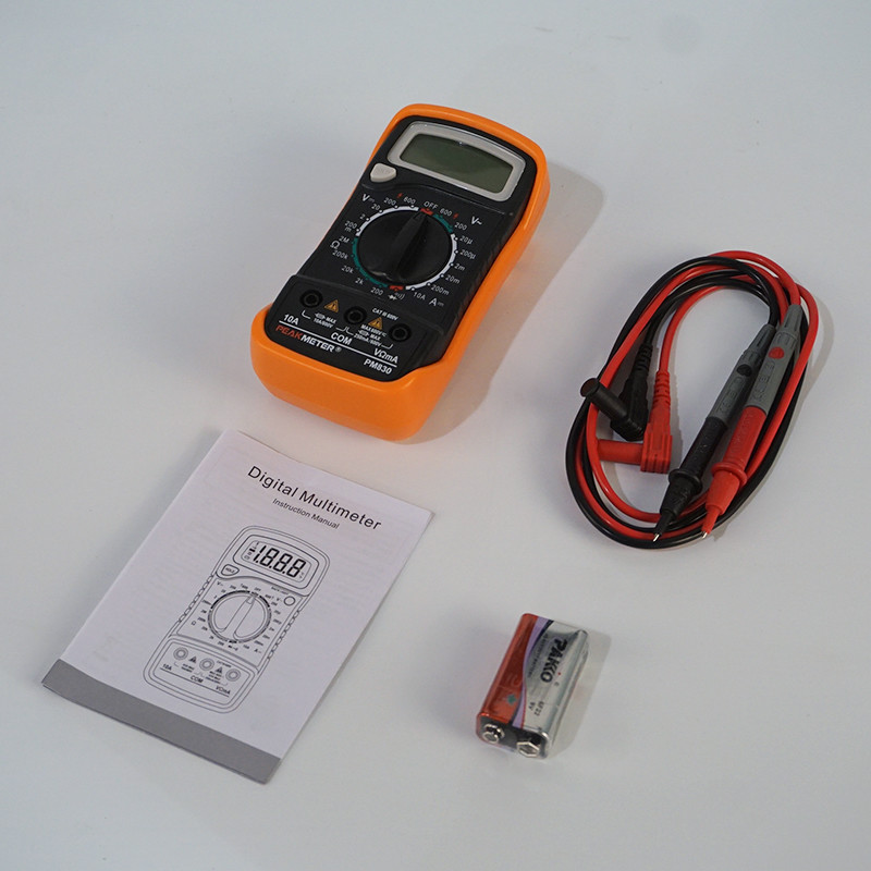Hand - Held High Voltage Meter Multimeter , Commercial Electric Digital Multimeter