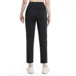 Casual Straight Nylon Pocket Yoga Pants Nude Sports Leggings