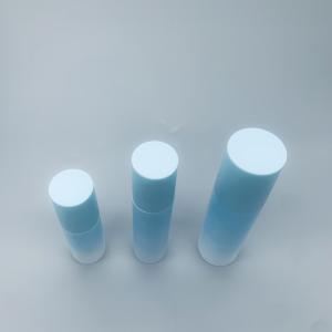 China Blue Plastic Cosmetic Airless Pump Bottles For Essential Oil wholesale