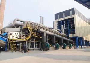 China Sinter Plant Metallurgical Equipment Belt Cooling Machine 46 - 140m3 Capacity wholesale