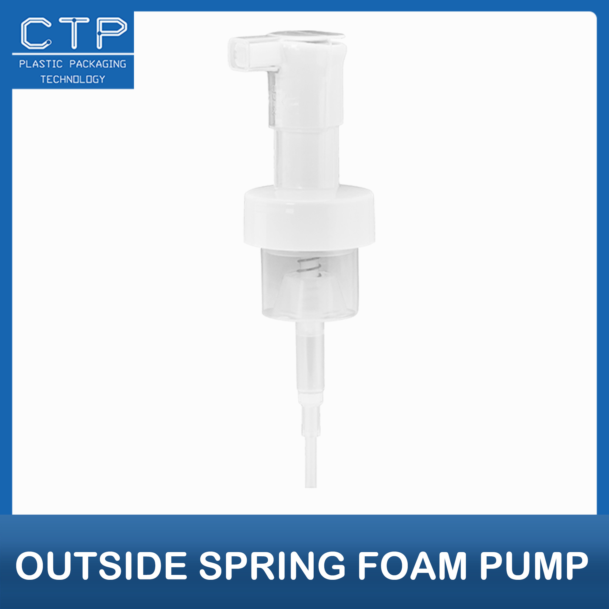 Plastic Hand Lotion Pump With 2.0MM Gasket And Pump Dispensing Method