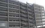 Large Car Parking Multi Storey Steel Frame Construction High Strength CE