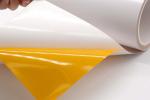 2Mil High Temperature Adhesive Label Material Matte White Permanent Adhesive