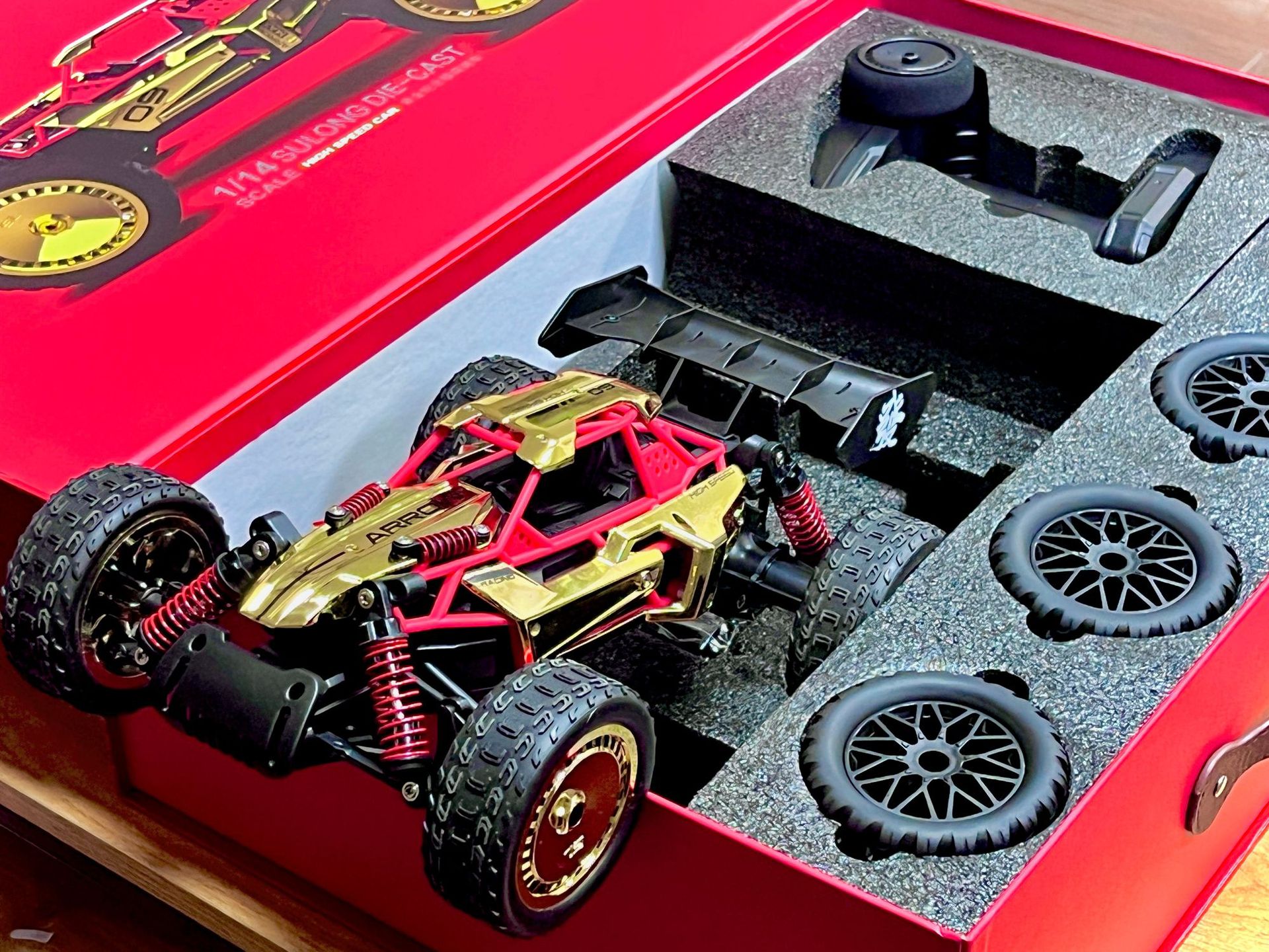 Electric RC Car Alloy 1 14 Speed Off-Road Climbing Toy for Kids Power Source Electric