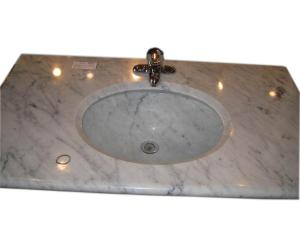 China Countertops - Bianco Carrara Marble Vanity Tops - HestiaMade wholesale