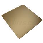 Sand Blasted Decorative Stainless Steel Sheet 0.3-3mm Golden Mirror SS Sheet