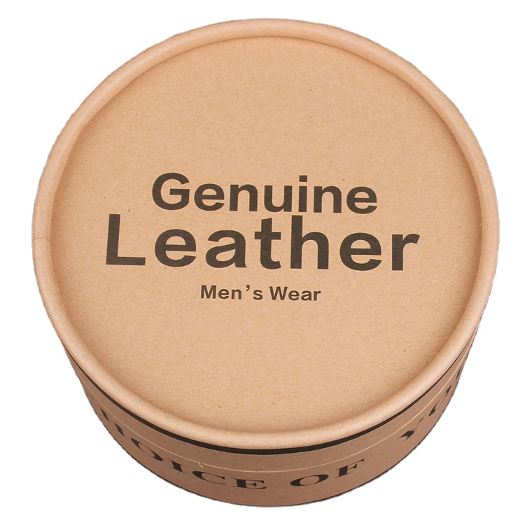 Round Kraft Paper Tube Box , Cardboard Cylinder Box With UV Coating Varnishing