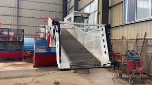 China 5km/H River Waterweed Weed Harvester Machine 105kw Weed Harvester Boat 10 Cubic wholesale