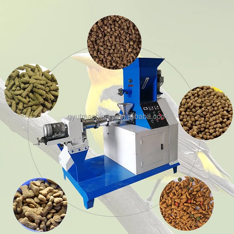 Automatic Work 400-500KG/H Commercial Floating Fish Feed Pellet Machine for Pet Feed