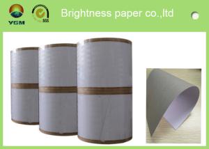 China Thick One Side Coated Board Paper White Regular Size 700 X 1000mm wholesale