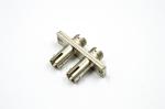 ST fiber optic adapter, simplex/duplex, singlemode ST fiber optic cable