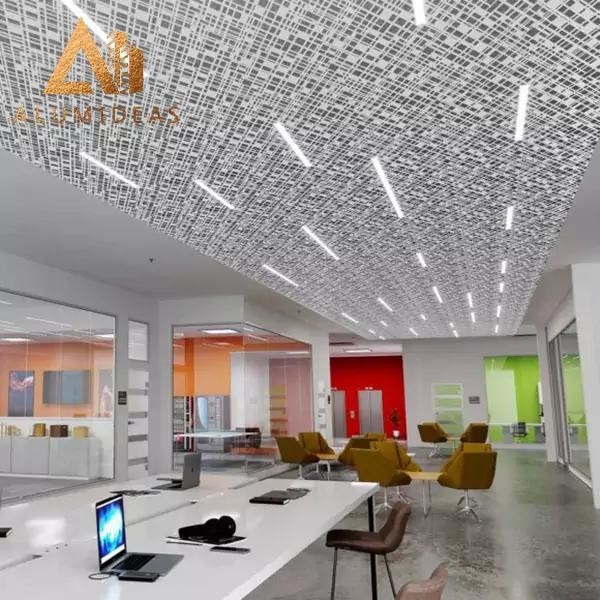 Office use perforated aluminum ceiling