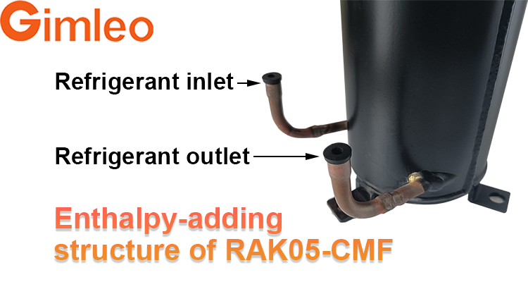 16KW Tube In Shell Heat Exchanger RAH05-CMF-Z With Enthalpy Adding Function