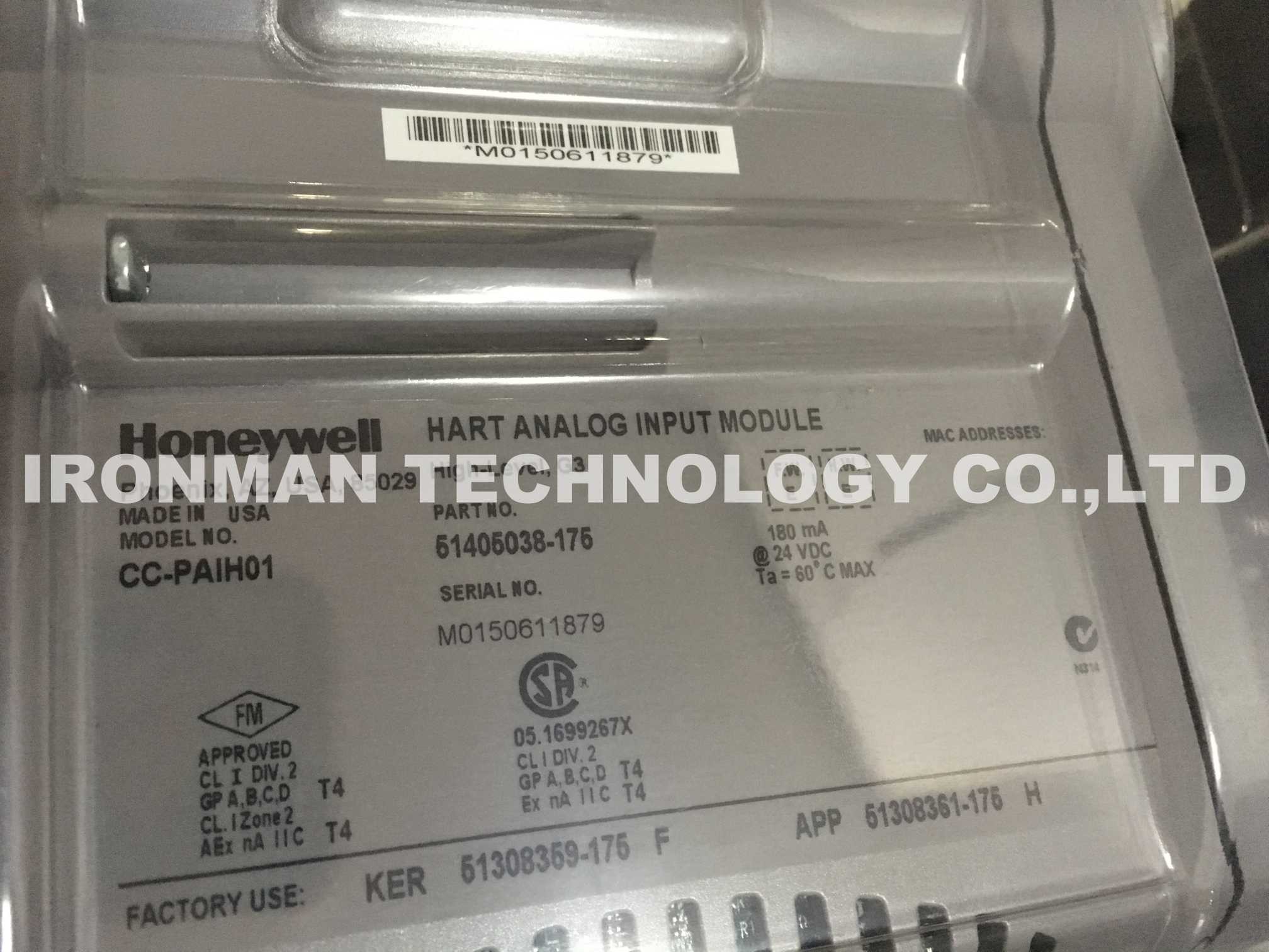 AO PLC Control Module Honeywell CC-PAOH01 Supports Hart Agreement 16 Passways