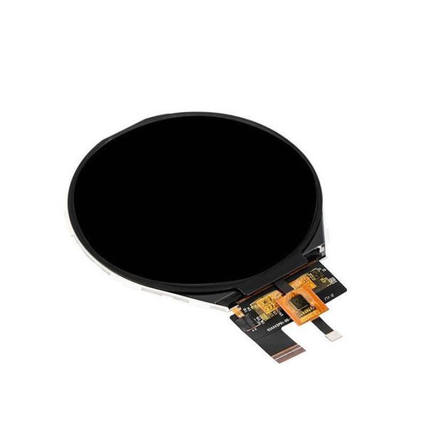 3.4-Inch Round Industrial Display | 800×800 High Resolution, 380cd/m² Brightness, Anti-Glare for Smart Meters & Equipment Control Panels