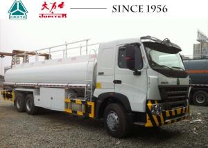 China HOWO A7 Fuel Tanker Trucks , 10 Wheeler Truck 20000 Liters Large Load Capacity wholesale