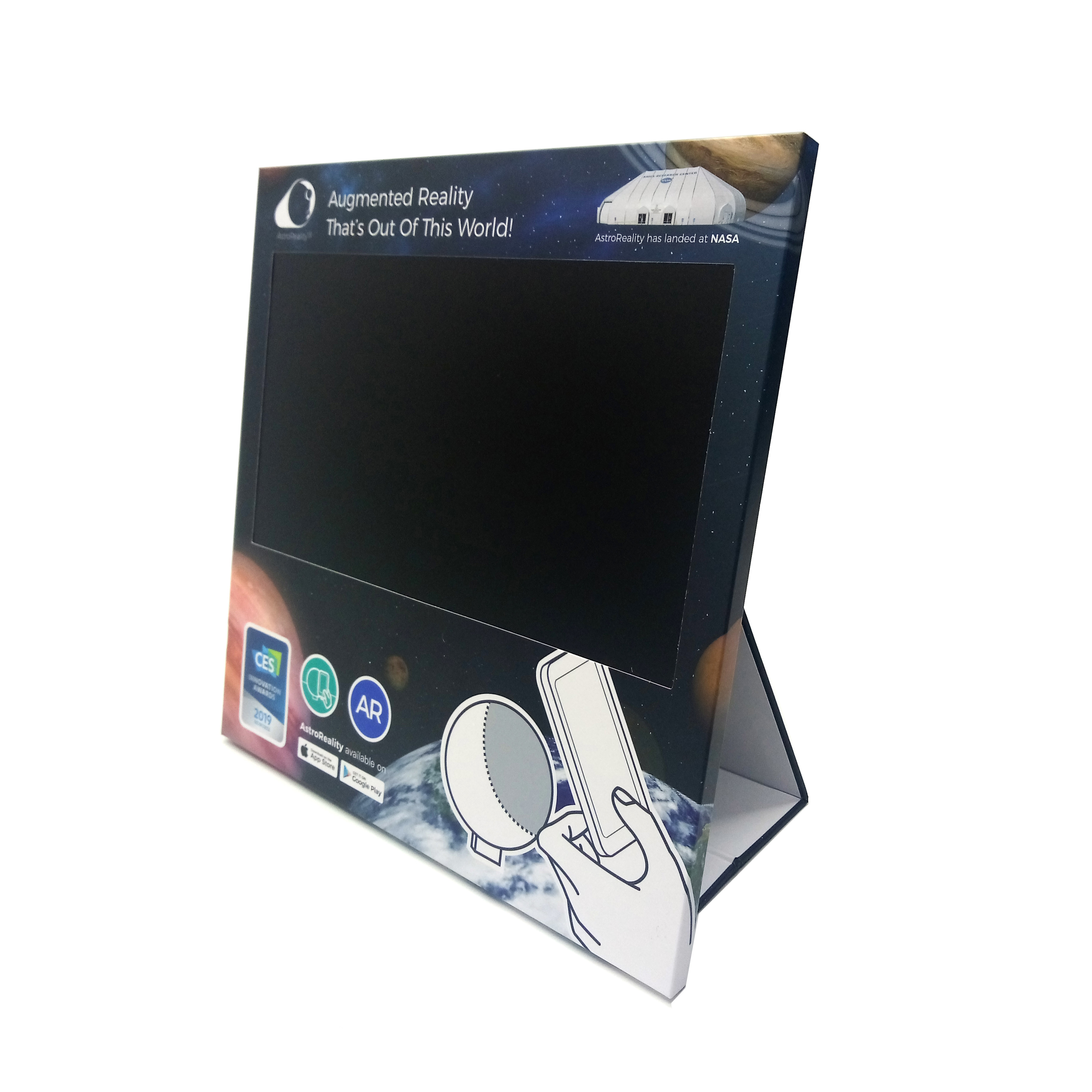 10.1 inch video pos display screen,LCD video shelf talker pop display with custom design