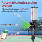 Automatic Shuttlecock Shooter Badminton Training Machine Shuttlecock Serving