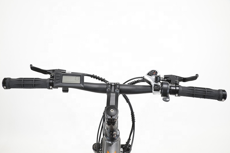 GOMID Electric Mountain Bike with Shimano 6 Speed Derailleur Lightweight Aluminium Alloy Frame 40-50Km Range per Power