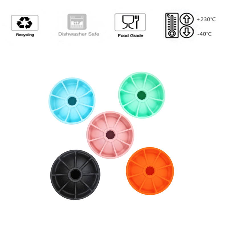 2 pcs food grade silicone diamond ball shaped ice cube tray silicone ice cube tray  mold