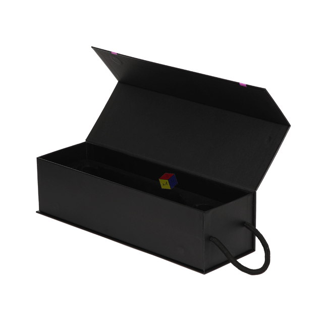 end Custom Luxury Magnetic Closure Folding Hard Cardboard Champagne Whisky Bottle Red Wine Packaging Box
