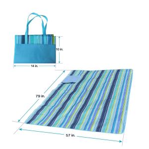 China Waterproof Folding sandless beach blanket Mat 2m x 1.5m wholesale