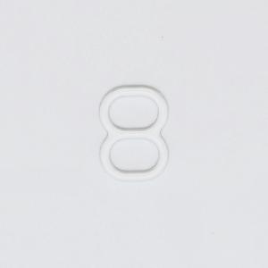 China Nylon Coated Metal 11mm Bra Adjuster Slider , Bra Sliders And Rings wholesale