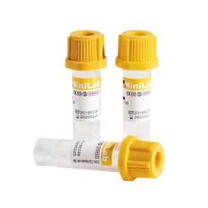 China Sterile 0.5ml Plastic Capillary Tubes For Blood Collection Single Use wholesale