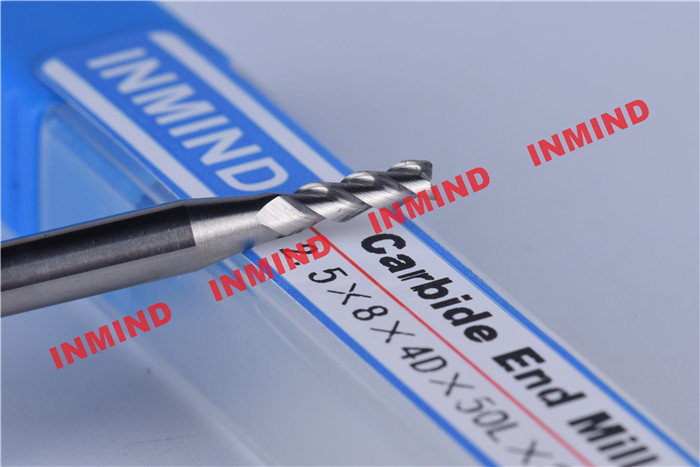 7 mm Cutting Length Aluminum End Mill For Molding / Engine Industry