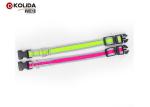 3M Stripe Reflective Dog Collars Duraflex Buckle For Doggie Walking