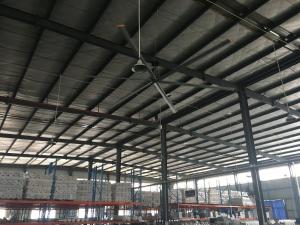 China Large Ventilation Six Aluminum Blades Gearbox Ceiling Fan wholesale