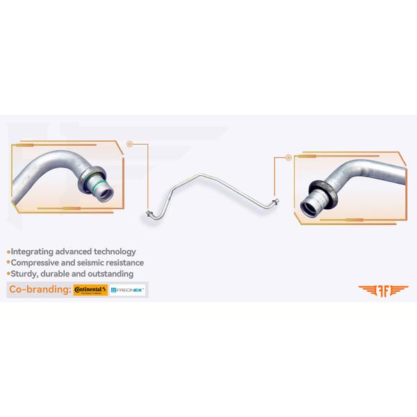 Ford Fiesta Discharge AC pipelines 2S6H19A705AC Fusion 1.3L 1.6L Fits For 02-12