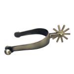 Alloy Horse Spurs Men Rider Horsemanship Western Stainless Steel Equestrian