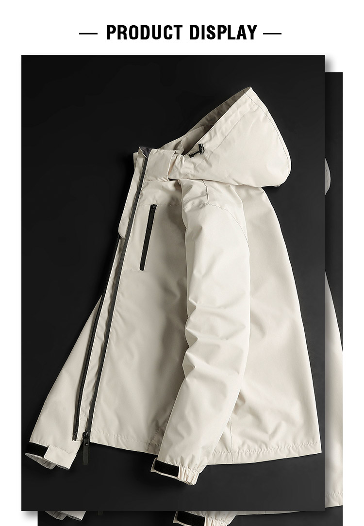 Wholesale jackets for men winter 2022 windproof jacket fashion casual puls size blank coat