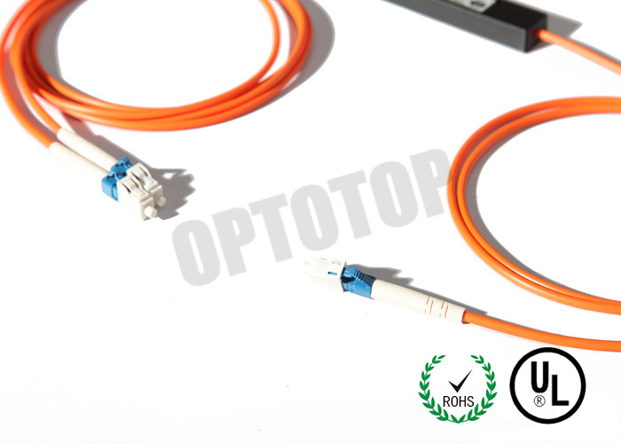 3 mm 1 m Fused Fiber Coupler OM 3 / Optical Cable Splitter For LAN PON