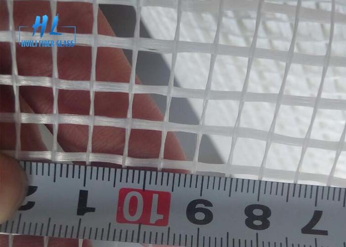 Mosaic Fiberglass Mesh Roll White Urea Glue Coated C Glass For Gypsum Board