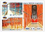 SS400 Conventional Galvanized VNA Pallet Racking For Textile Industry
