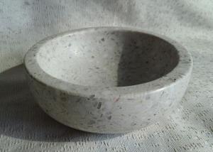 China -50~200degree Centigrade Stone Serving Bowl Natural Sandstone wholesale