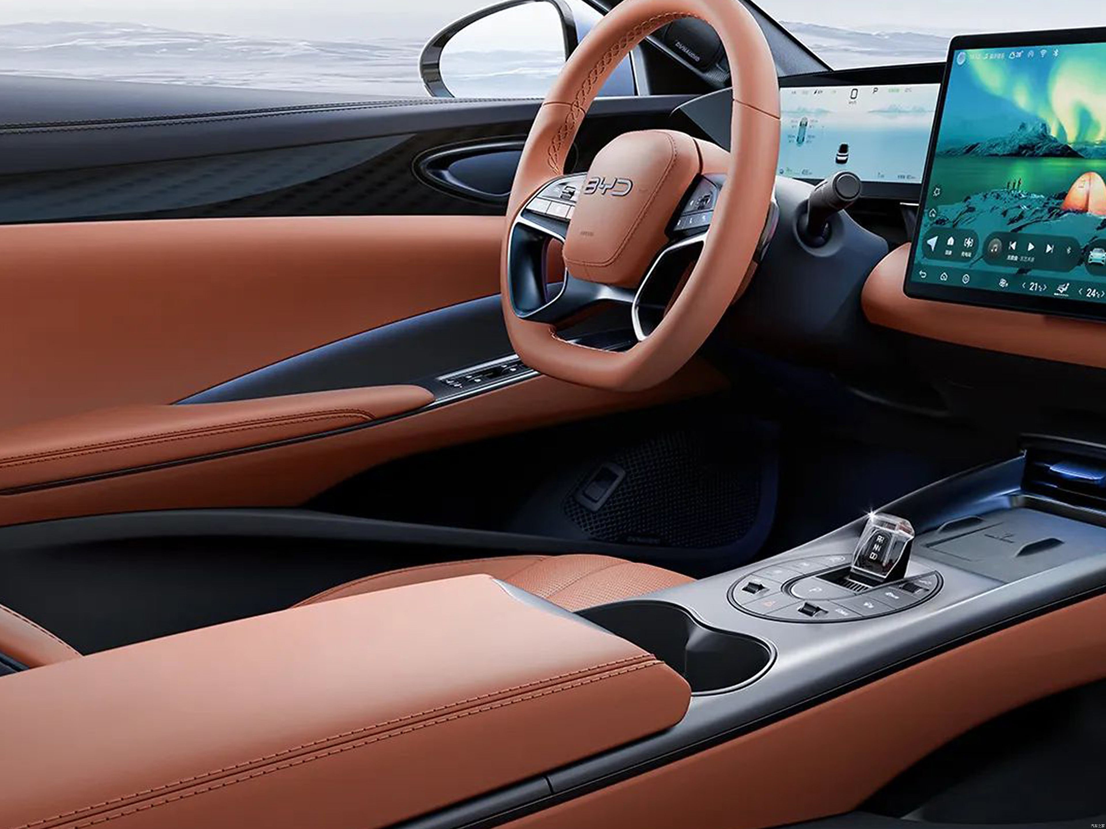 BYD 2025 Seal, a pure electric sedan with a range of up to 650km, a new intelligent driving system and the best value for money mid-sized electric