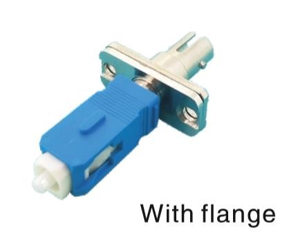High Reconnectability Fiber Optic Adapter ST Female To SC Male Hybrid Converter Adapter