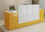 Mordern Colorful Retail Checkout Counter / Cash Register Table Counter Durable