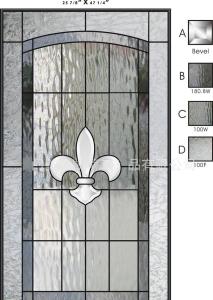 China new decorative glass designs of 2014 in hot selling wholesale