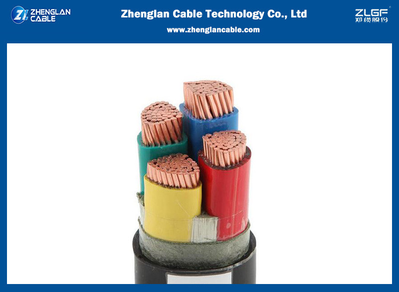 XLPE PVC Insulated Unarmoured Underground Power Cable 4 Cores 50mm 95mm 120mm 150mm